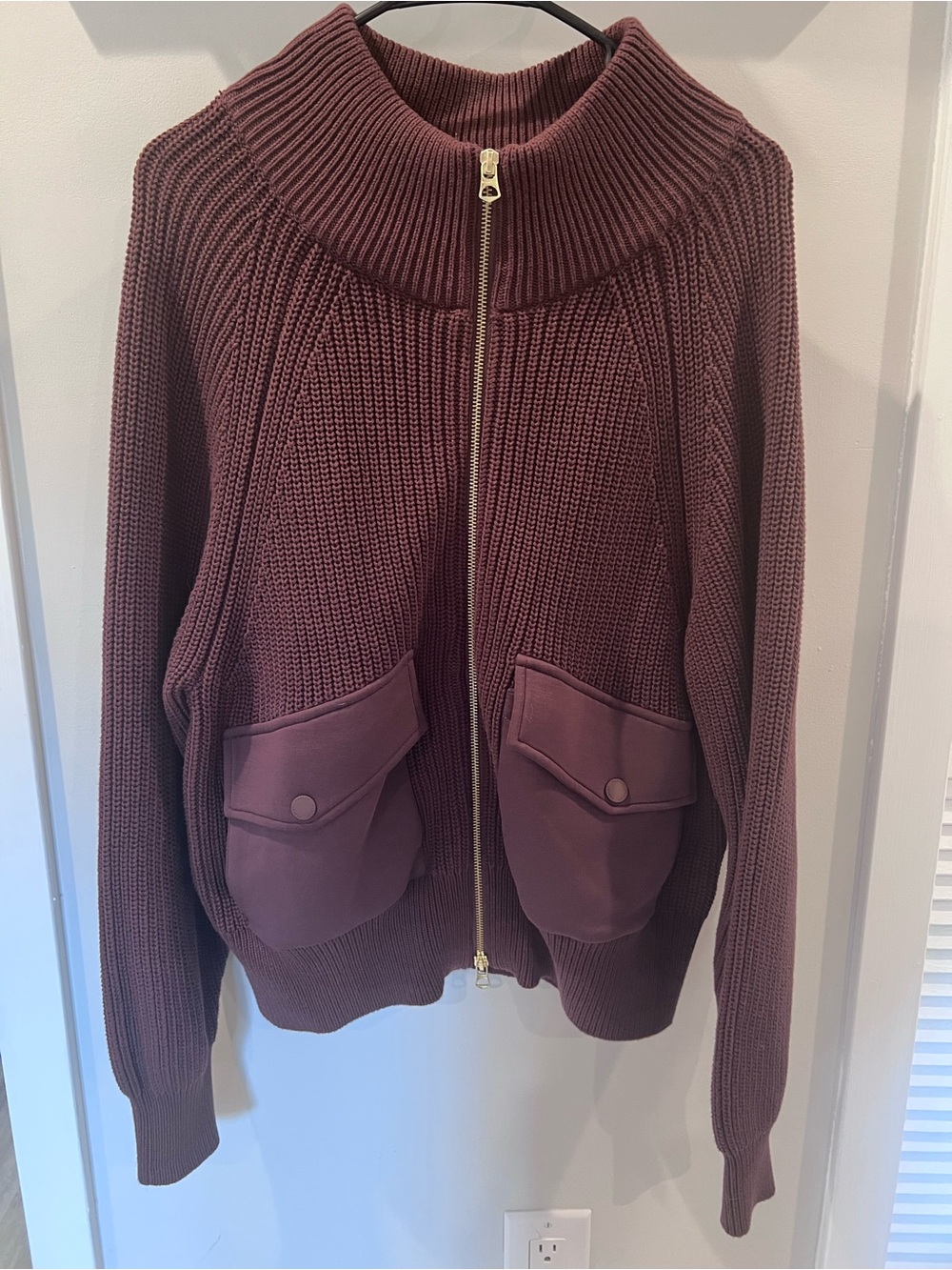 Varley Tessa Knit Jacket – Size Small – Dema – NWT